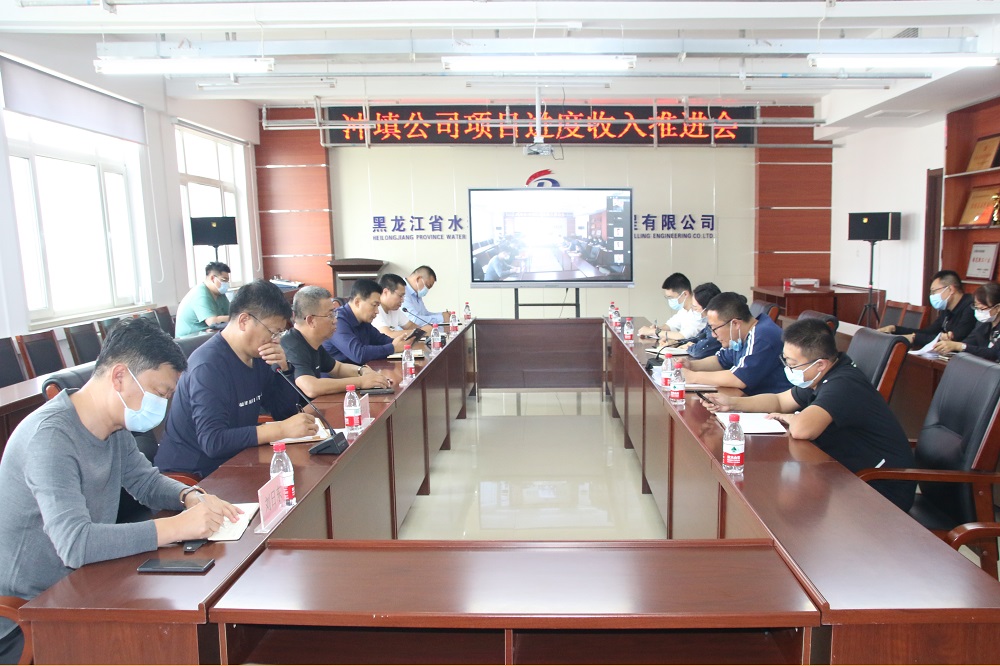 沖填公司召開第一次項(xiàng)目進(jìn)度收入推進(jìn)會(huì)議